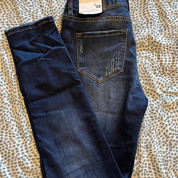 KanCan Button Fly Skinny Jeans - Picture 2 of 2